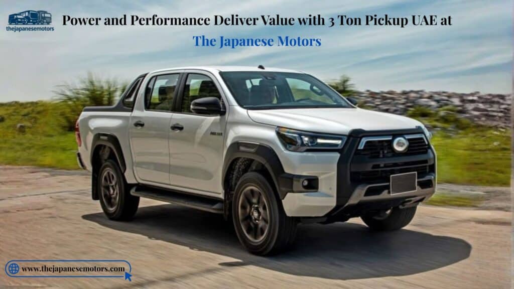 3 Ton Pickup Truck UAE